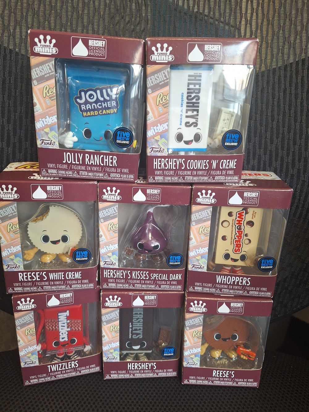 NIBFunko Minis Hershey's & Candy Characters Vinyl Figure Set - Multi Color.